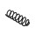 Suspension Spring Set rear coil spring Ø 11 mm EIBACH for e.g. RENAULT MEGANE
