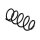 Suspension Spring Set front coil spring Ø 12.5 mm EIBACH for e.g. FORD FOCUS