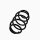 Suspension Spring Set front coil spring Ø 13.8 mm EIBACH for e.g. SAAB 9-3
