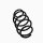 Suspension Spring Set front coil spring Ø 13.8 mm EIBACH for e.g. SAAB 9-3