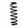 Suspension spring set rear axle Ø 12.5 mm 333 mm EIBACH for e.g. VW PASSAT B6