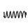 Suspension Spring Set rear coil spring Ø 12.5 mm EIBACH for e.g. VW PASSAT
