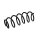 Suspension Spring Set front Ø 12 mm EIBACH suitable for e.g. PEUGEOT 207