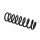 Suspension Spring Set front coil spring Ø 13.2 mm EIBACH for e.g. MB E-CLASS