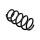 Suspension Spring Set front coil spring Ø 12 mm EIBACH for e.g. OPEL COMBO