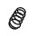 Suspension Spring Set front coil spring Ø 12 mm EIBACH for e.g. OPEL COMBO