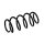 Suspension Spring Set front coil spring Ø 12 mm EIBACH for e.g. OPEL COMBO