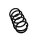 Suspension Spring Set front coil spring Ø 12 mm EIBACH for e.g. OPEL COMBO