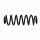 Suspension Spring Set rear coil spring Ø 12.8 mm EIBACH for various vehicles