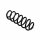Rear Suspension Spring Set Ø 11.8 mm EIBACH for SKODA OCTAVIA and others