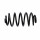 Suspension Spring Set rear coil spring Ø 13.2 mm EIBACH for e.g. OPEL COMBO