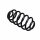 Suspension Spring Set rear coil spring Ø 13.2 mm EIBACH for e.g. OPEL COMBO