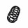 Suspension Spring Set rear coil spring Ø 13.2 mm EIBACH for e.g. OPEL COMBO