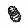 Suspension Spring Set rear coil spring Ø 13.2 mm EIBACH for e.g. OPEL COMBO