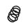 Suspension Spring Set front coil spring Ø 16 mm EIBACH for e.g. FIAT DUCATO