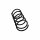 Suspension Spring Set front coil spring Ø 12.2 mm EIBACH for PEUGEOT 206