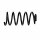 Suspension Spring Set rear coil spring Ø 11 mm EIBACH for e.g. OPEL CORSA
