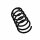 Suspension Spring Set rear coil spring Ø 11 mm EIBACH for e.g. OPEL CORSA