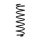 Suspension spring set rear axle Ø 9.2 mm 344 mm EIBACH for FORD KA