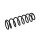 Suspension Spring Set Rear Axle Coil Spring Ø 9.2 mm EIBACH for FORD KA