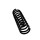 Suspension Spring Set rear coil spring Ø 13.5 mm EIBACH for e.g. FORD FOCUS