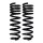 Suspension spring set rear axle Ø 16 mm 385 mm EIBACH for MB M-CLASS