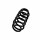 Suspension Spring Set rear axle coil spring Ø 12.2 mm EIBACH for e.g. VW GOLF