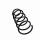 Suspension Spring Set Front Axle Coil Spring Ø 14.8 mm EIBACH for CITROËN C8