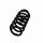Suspension Spring Set front axle coil spring Ø 16 mm EIBACH for e.g. AUDI A6