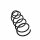 Suspension Spring Set front coil spring Ø 12.5 mm EIBACH for e.g. CITROËN C4