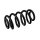 Suspension Spring Set front axle coil spring Ø 15.5 mm EIBACH for e.g. AUDI A4