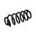 Suspension Spring Set front axle coil spring Ø 15.5 mm EIBACH for e.g. AUDI A6