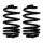 Fahrwerksfedern-Set hinten Ø 17 mm 285 mm EIBACH für u.a. RENAULT TRAFIC II