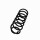 Suspension Spring Set rear coil spring Ø 12.5 mm EIBACH for CITROËN C8