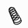 Suspension Spring Set rear coil spring Ø 12.5 mm EIBACH for CITROËN C8
