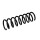 Suspension Spring Set Rear Axle Coil Spring Ø 12 mm EIBACH for FORD C-MAX