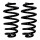 Suspension spring set rear axle Ø 14.8 mm 285 mm EIBACH for e.g. AUDI A4 B6 At