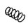 Suspension Spring Set front coil spring Ø 13.2 mm EIBACH for e.g. OPEL ZAFIRA