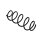 Suspension Spring Set front coil spring Ø 11.2 mm EIBACH for e.g. FIAT STILO