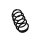 Suspension Spring Set front coil spring Ø 11.8 mm EIBACH for e.g. FORD FIESTA