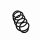 Suspension Spring Set front coil spring Ø 12.2 mm EIBACH for e.g. VW BEETLE