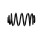 Suspension Spring Set rear coil spring Ø 13.8 mm EIBACH for e.g. OPEL ASTRA