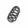 Suspension Spring Set rear coil spring Ø 11.2 mm EIBACH for e.g. PEUGEOT 207