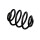 Suspension Spring Set rear coil spring Ø 12.8 mm EIBACH for e.g. OPEL CORSA