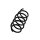 Suspension Spring Set front coil spring Ø 12 mm EIBACH for e.g. OPEL CORSA