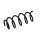 Suspension Spring Set front coil spring Ø 12 mm EIBACH for e.g. OPEL CORSA