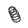 Suspension Spring Set front coil spring Ø 12 mm EIBACH for e.g. OPEL CORSA
