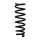Suspension spring set front axle Ø 14.8 mm 372 mm EIBACH for BMW X5