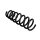 Suspension Spring Set Front Axle Coil Spring Ø 14.8 mm EIBACH for BMW X5
