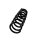 Suspension Spring Set Front Axle Coil Spring Ø 14.8 mm EIBACH for BMW X5